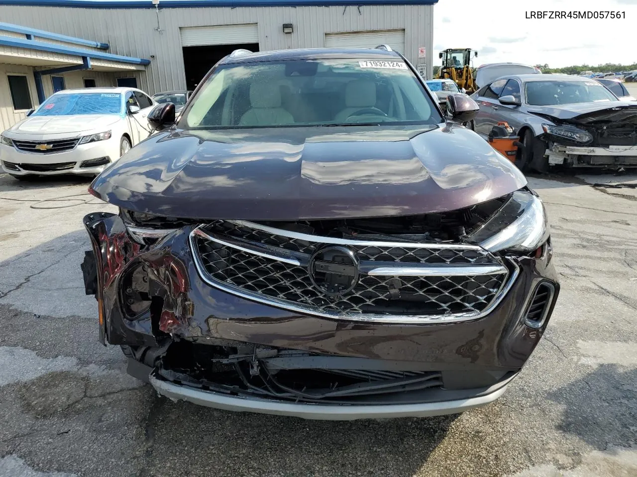 LRBFZRR45MD057561 2021 Buick Envision Avenir