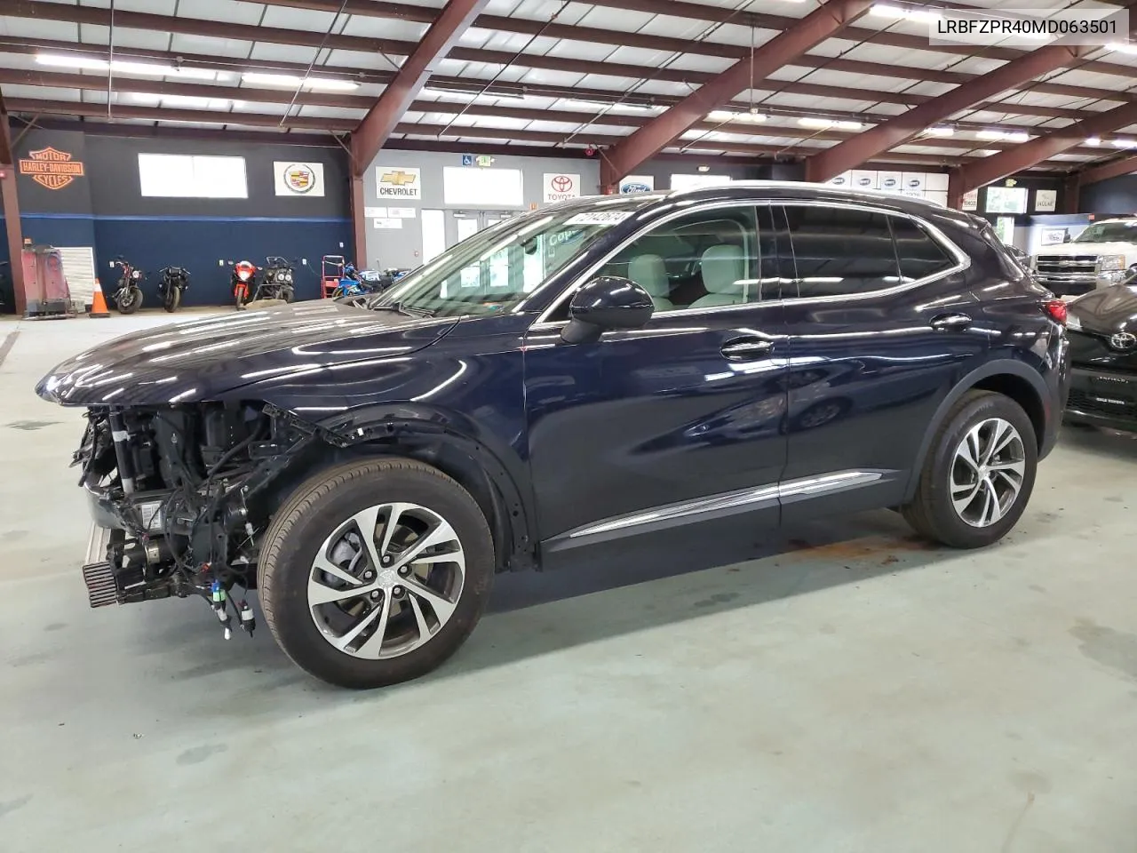 2021 Buick Envision Essence VIN: LRBFZPR40MD063501 Lot: 72142674