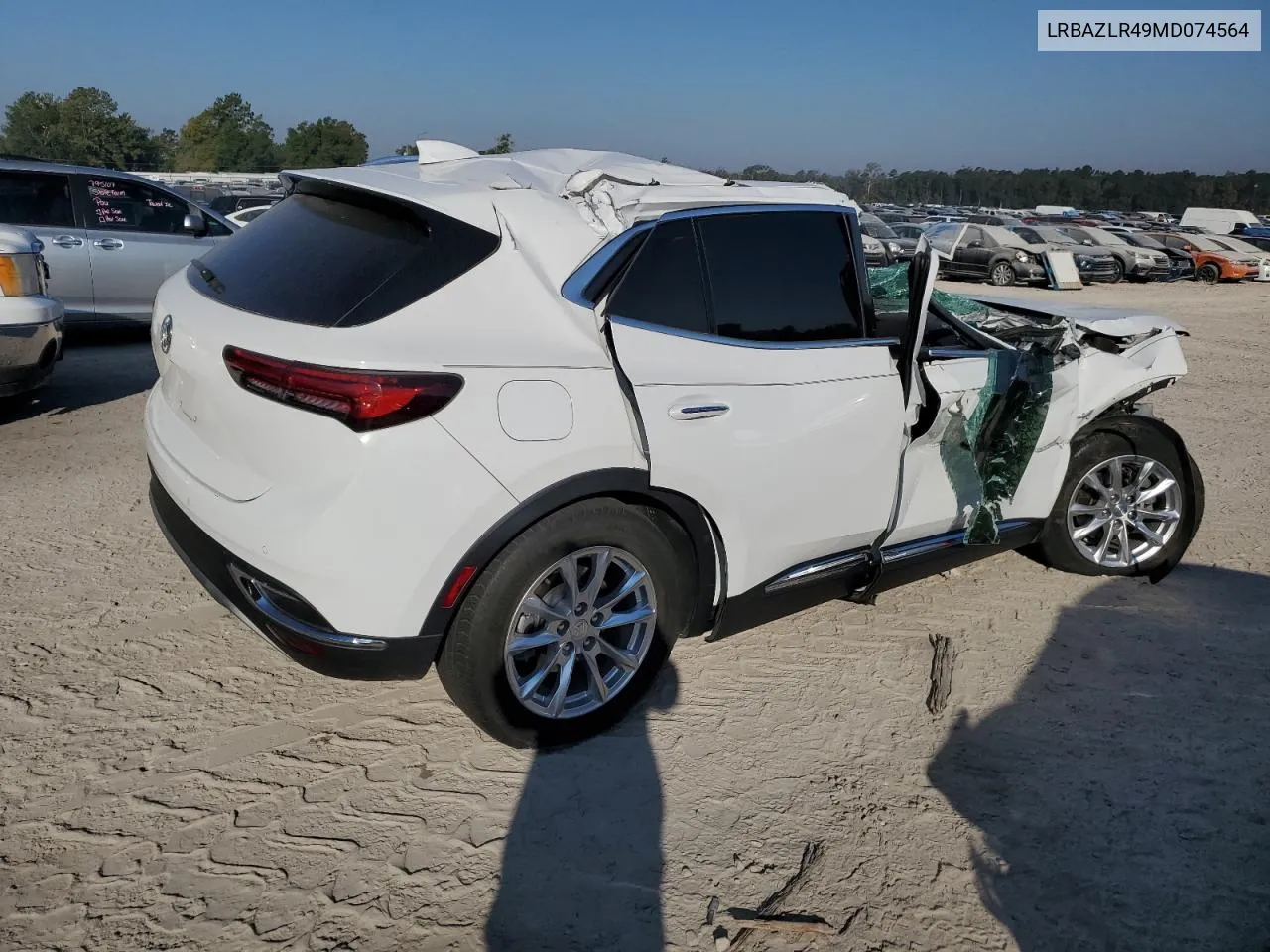 2021 Buick Envision Preferred VIN: LRBAZLR49MD074564 Lot: 77278284