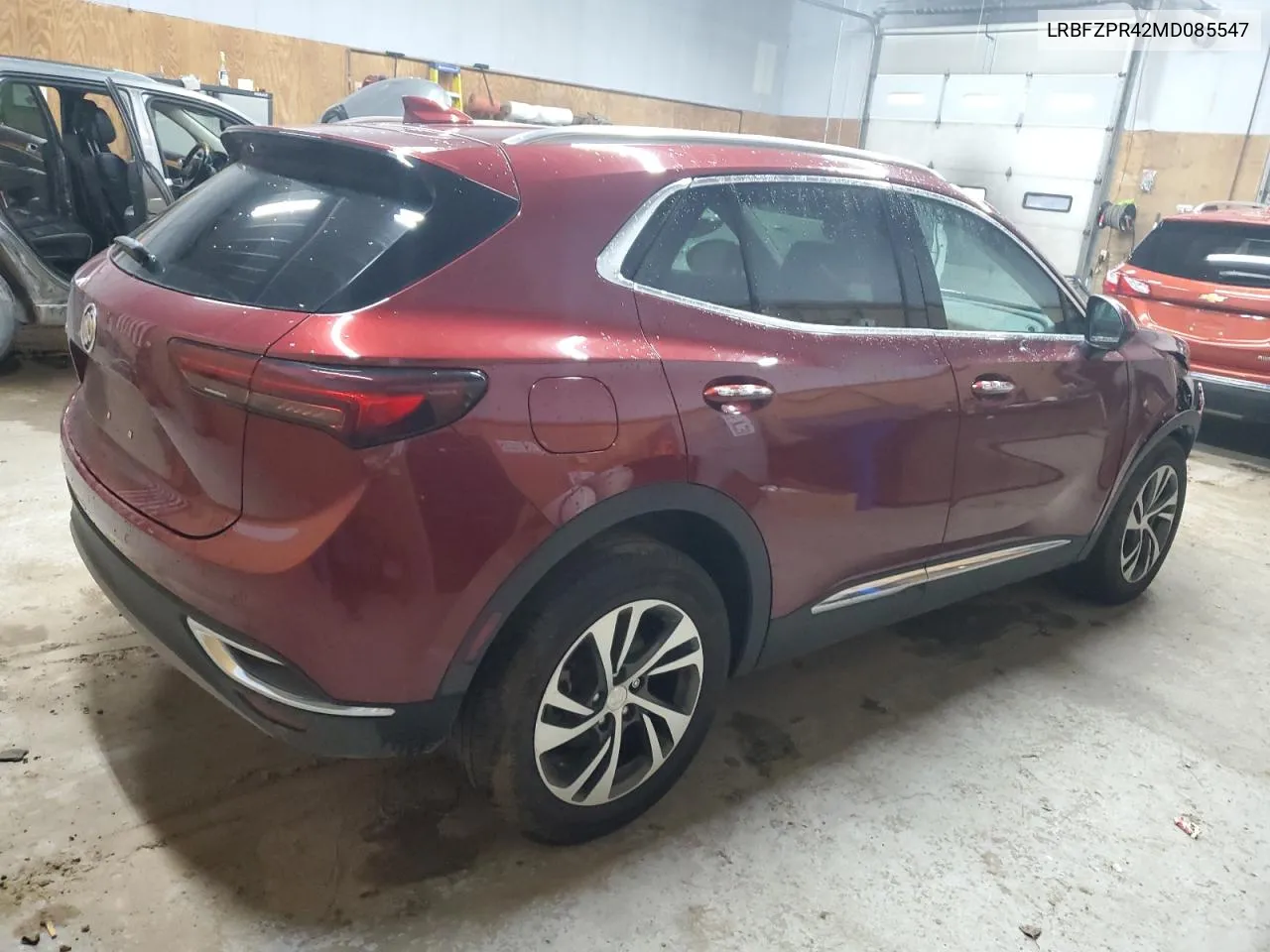 2021 Buick Envision Essence VIN: LRBFZPR42MD085547 Lot: 78708854