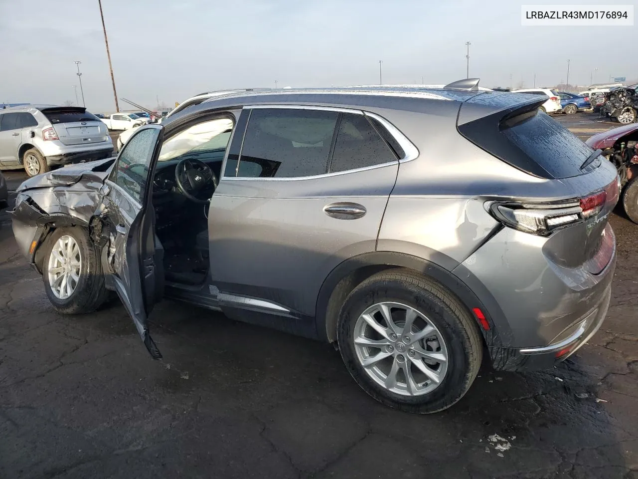 2021 Buick Envision Preferred VIN: LRBAZLR43MD176894 Lot: 81071964