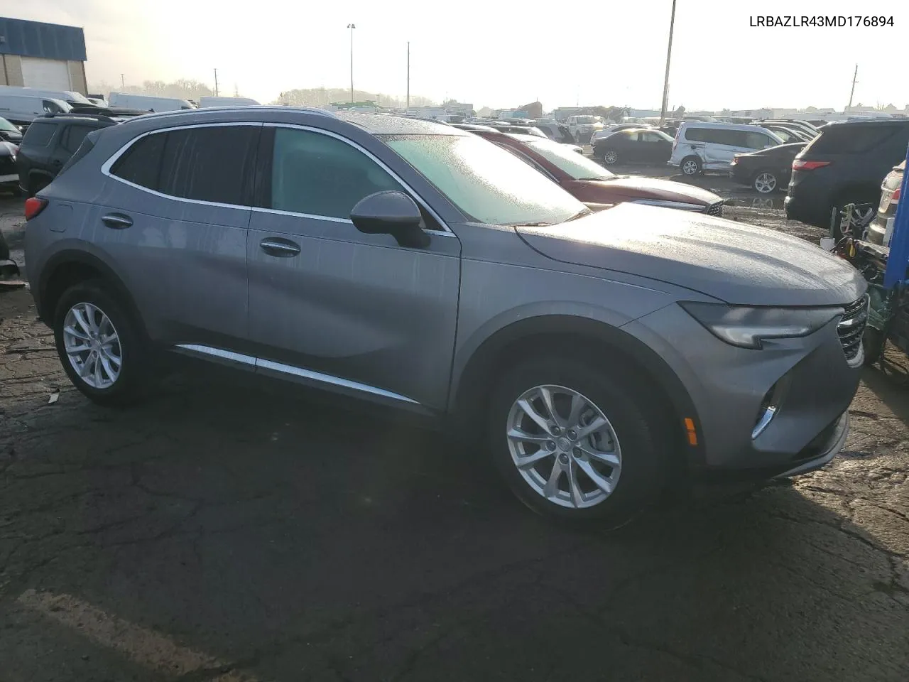 2021 Buick Envision Preferred VIN: LRBAZLR43MD176894 Lot: 81071964