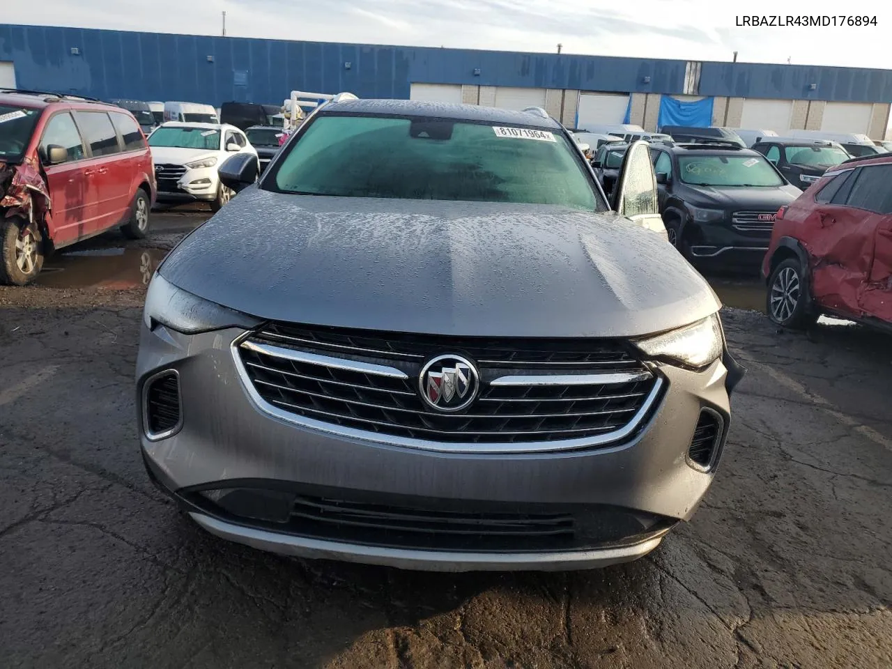 2021 Buick Envision Preferred VIN: LRBAZLR43MD176894 Lot: 81071964