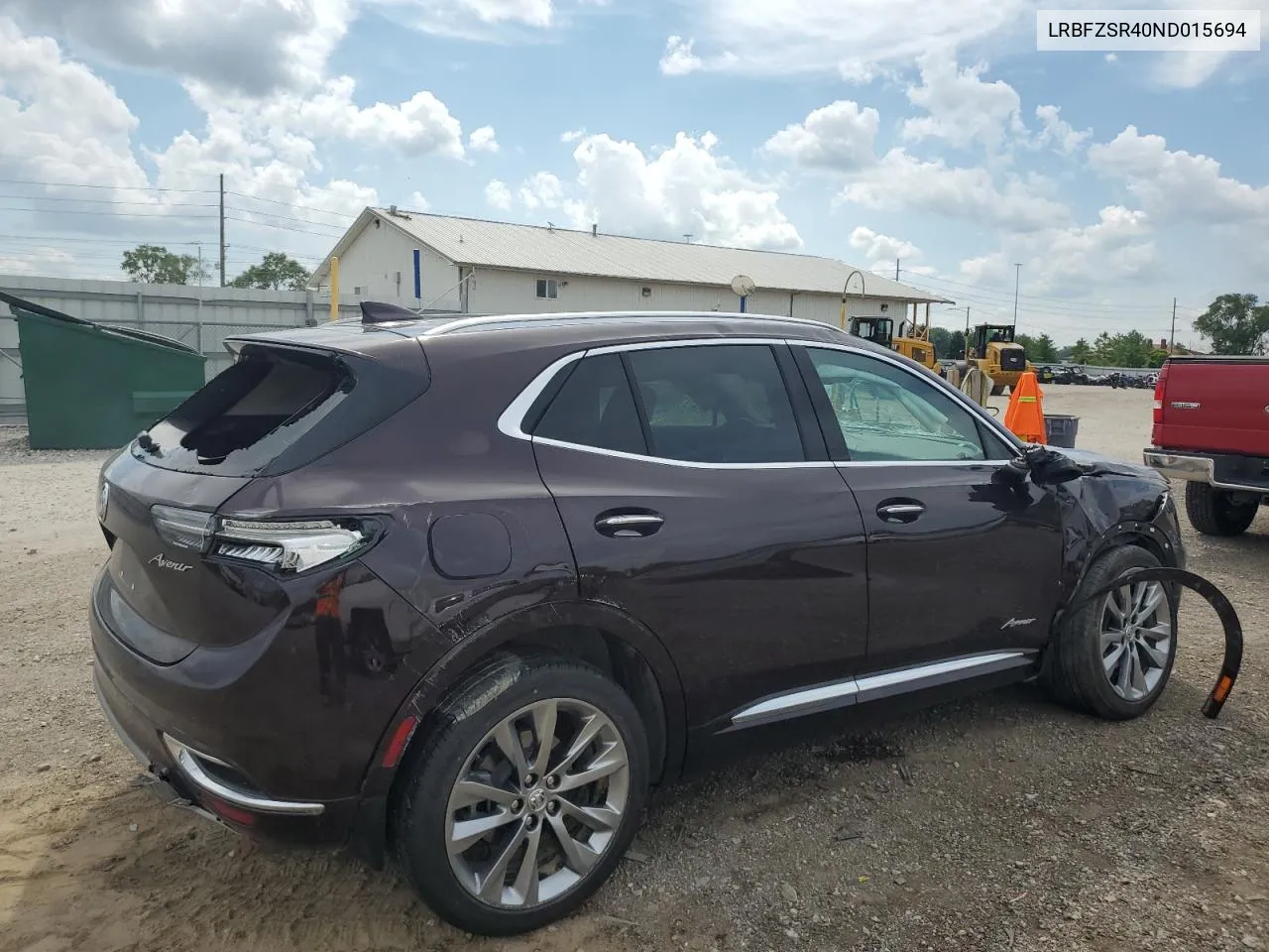 LRBFZSR40ND015694 2022 Buick Envision Avenir