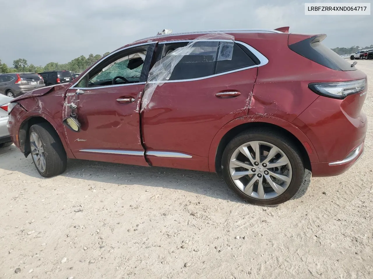 2022 Buick Envision Avenir VIN: LRBFZRR4XND064717 Lot: 68468904