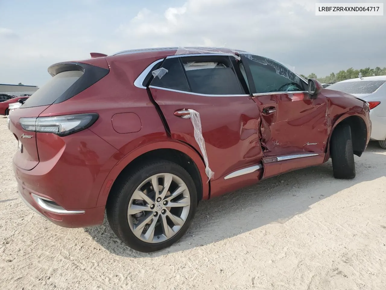 2022 Buick Envision Avenir VIN: LRBFZRR4XND064717 Lot: 68468904