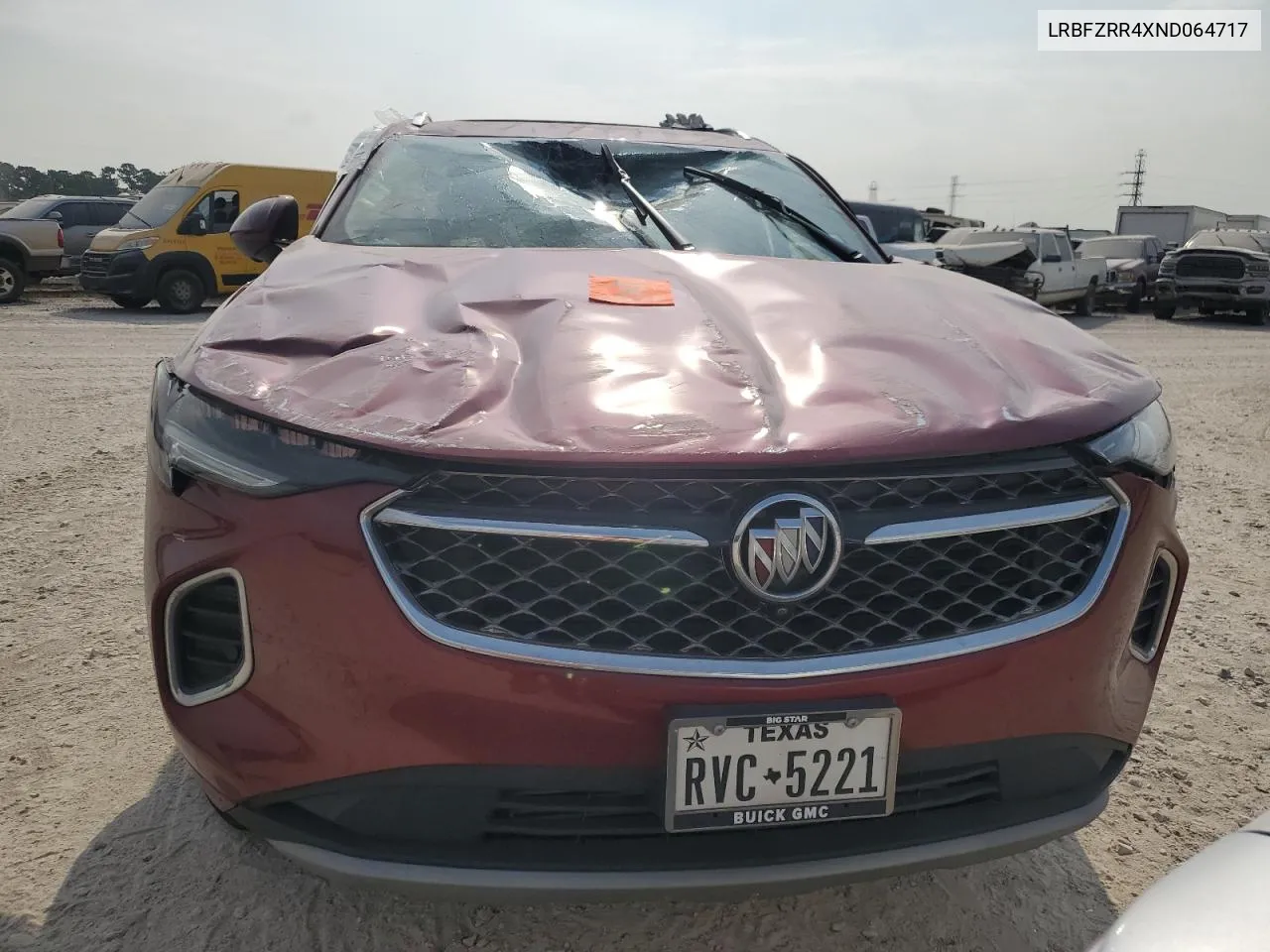 2022 Buick Envision Avenir VIN: LRBFZRR4XND064717 Lot: 68468904