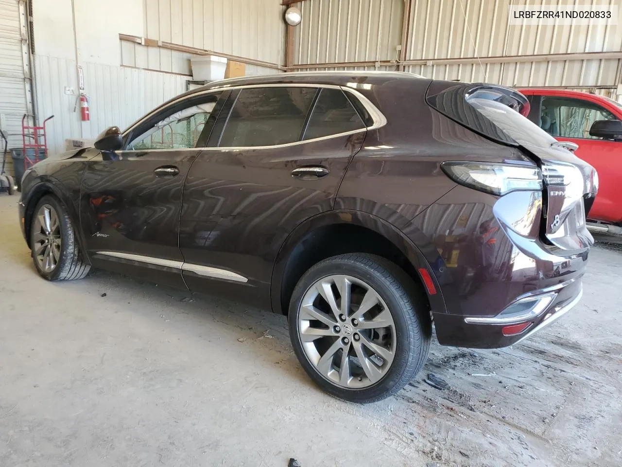 2022 Buick Envision Avenir VIN: LRBFZRR41ND020833 Lot: 71615784