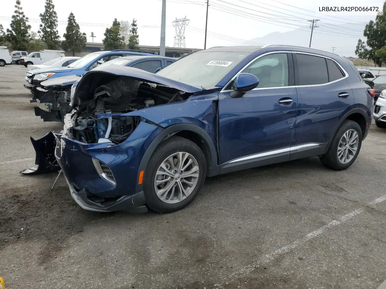 2023 Buick Envision Preferred VIN: LRBAZLR42PD066472 Lot: 57206694