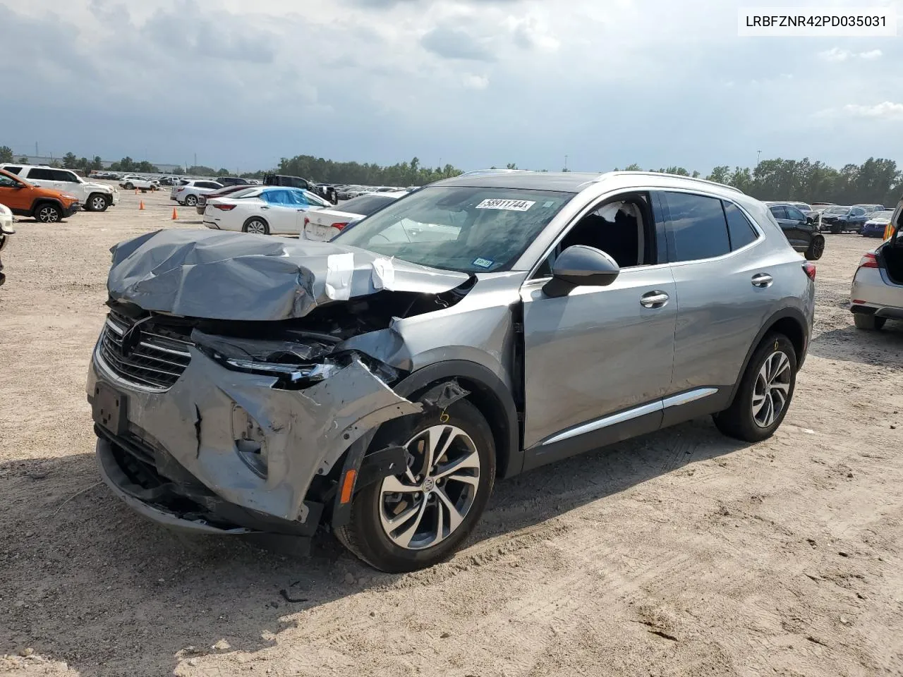 2023 Buick Envision Essence VIN: LRBFZNR42PD035031 Lot: 58911744