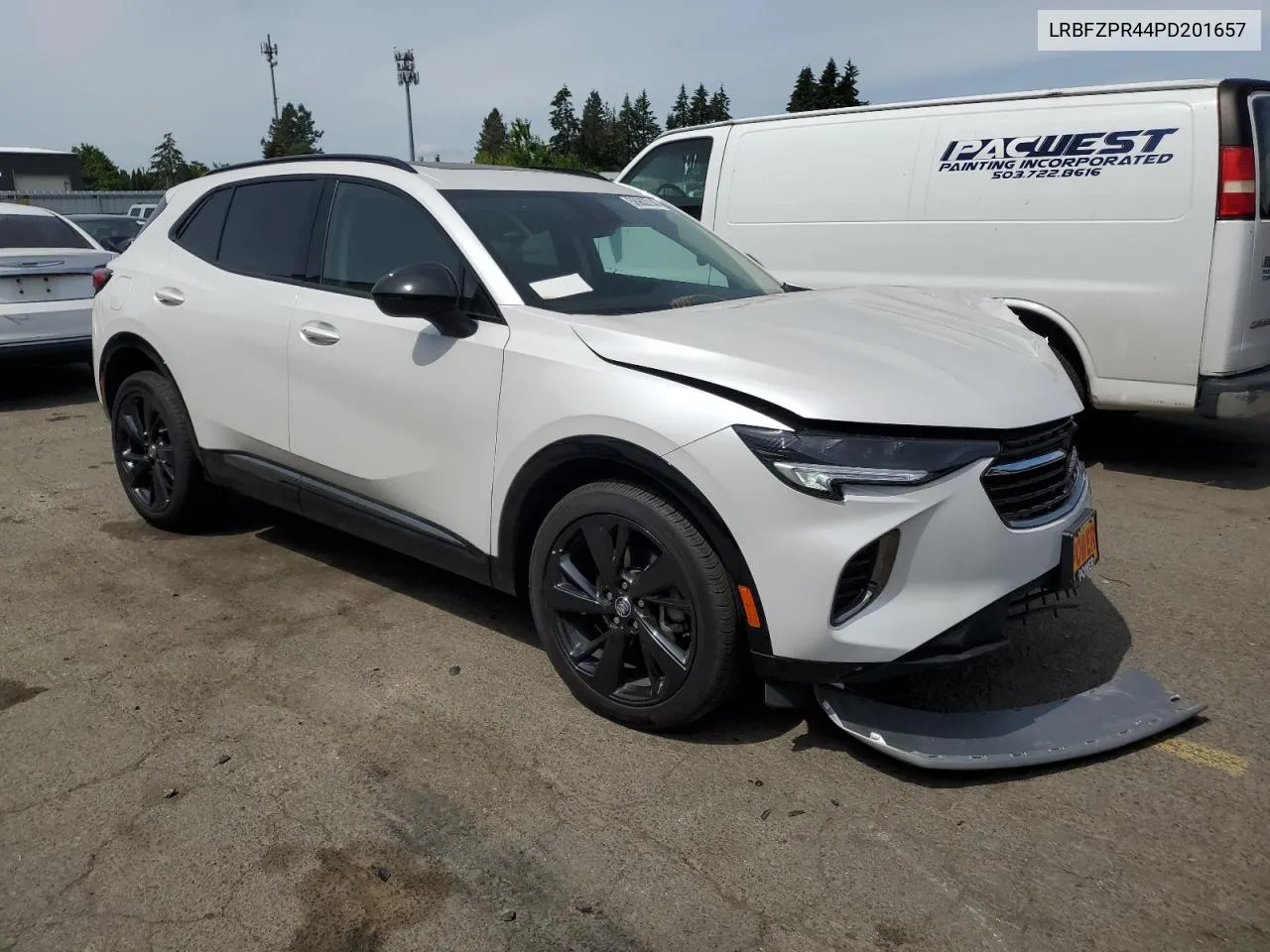 2023 Buick Envision Essence VIN: LRBFZPR44PD201657 Lot: 58963214