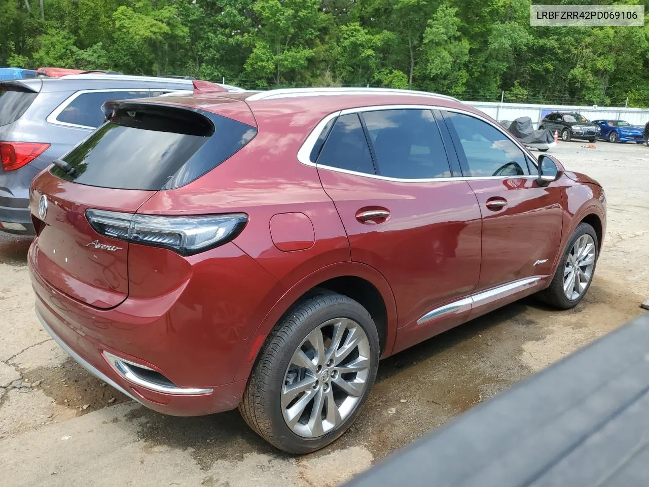 2023 Buick Envision Avenir VIN: LRBFZRR42PD069106 Lot: 60512534