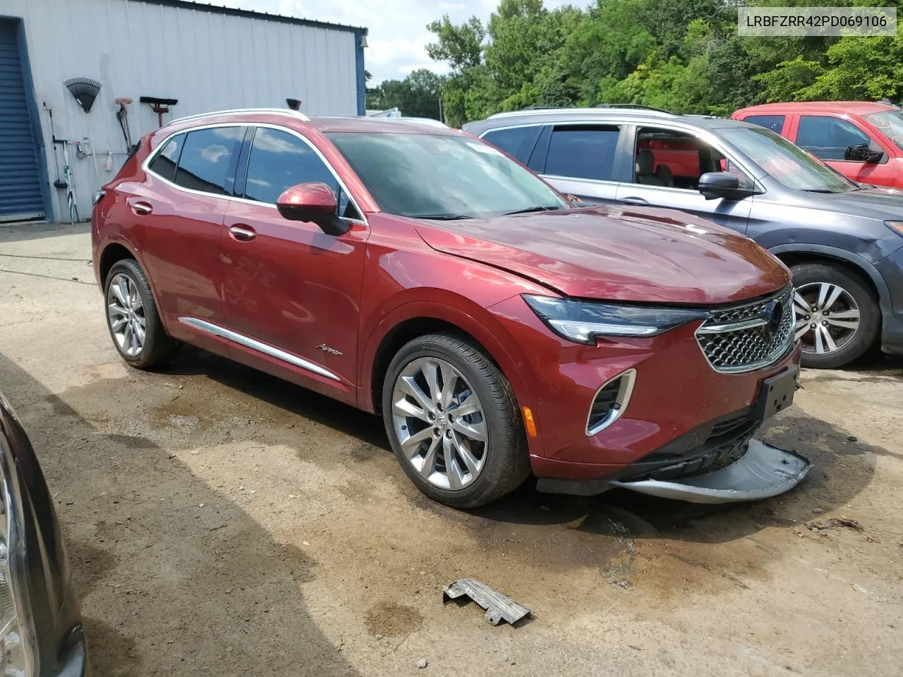 2023 Buick Envision Avenir VIN: LRBFZRR42PD069106 Lot: 60512534