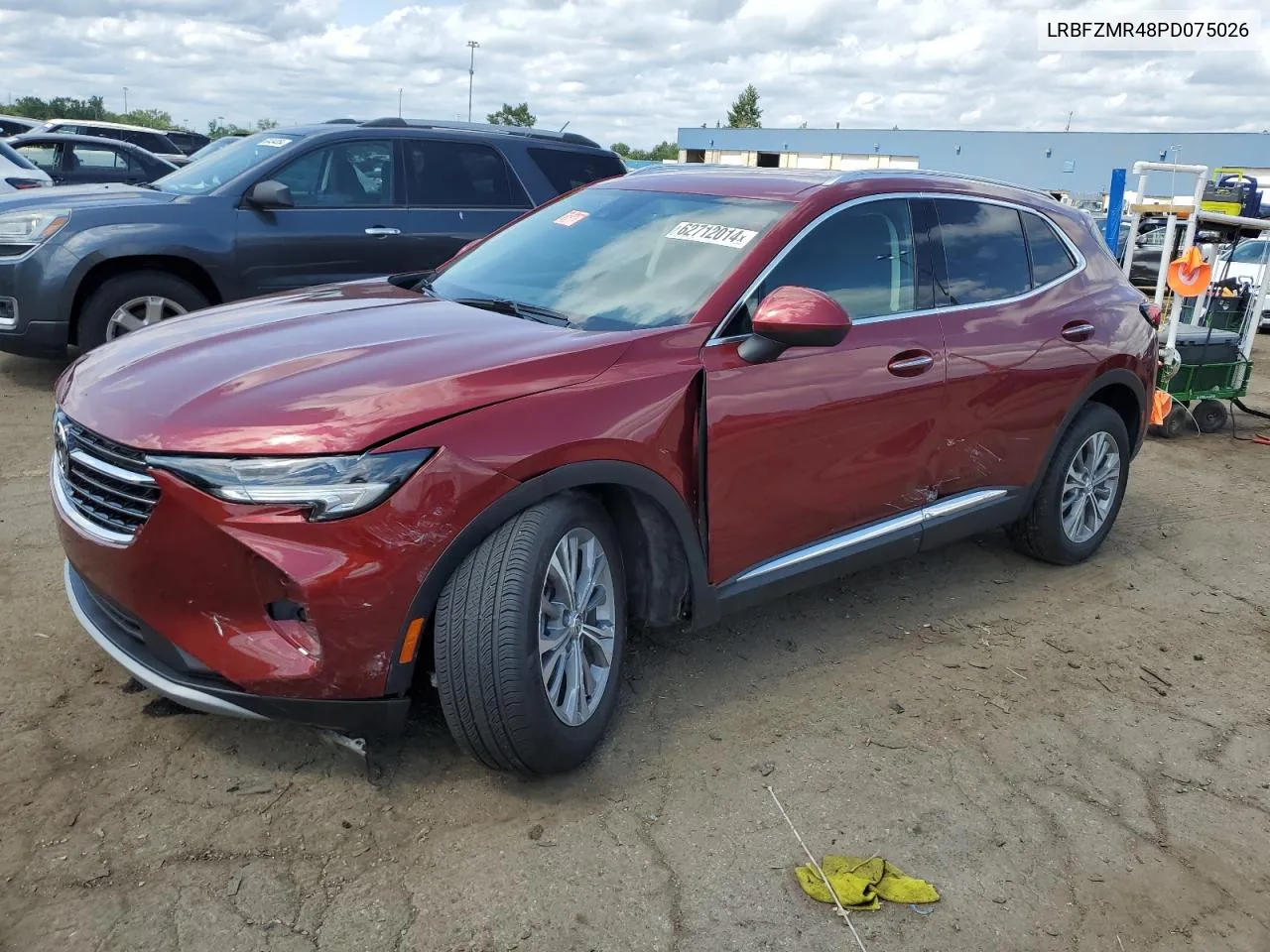 2023 Buick Envision Preferred VIN: LRBFZMR48PD075026 Lot: 62712014