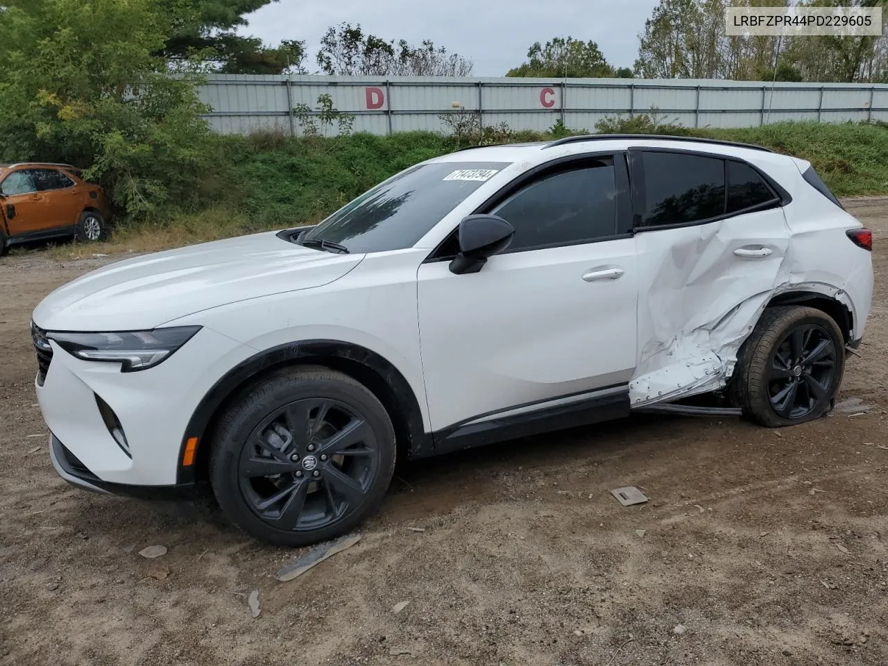 2023 Buick Envision Essence VIN: LRBFZPR44PD229605 Lot: 71473794