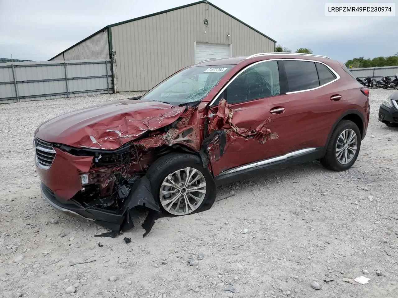 2023 Buick Envision Preferred VIN: LRBFZMR49PD230974 Lot: 71572754