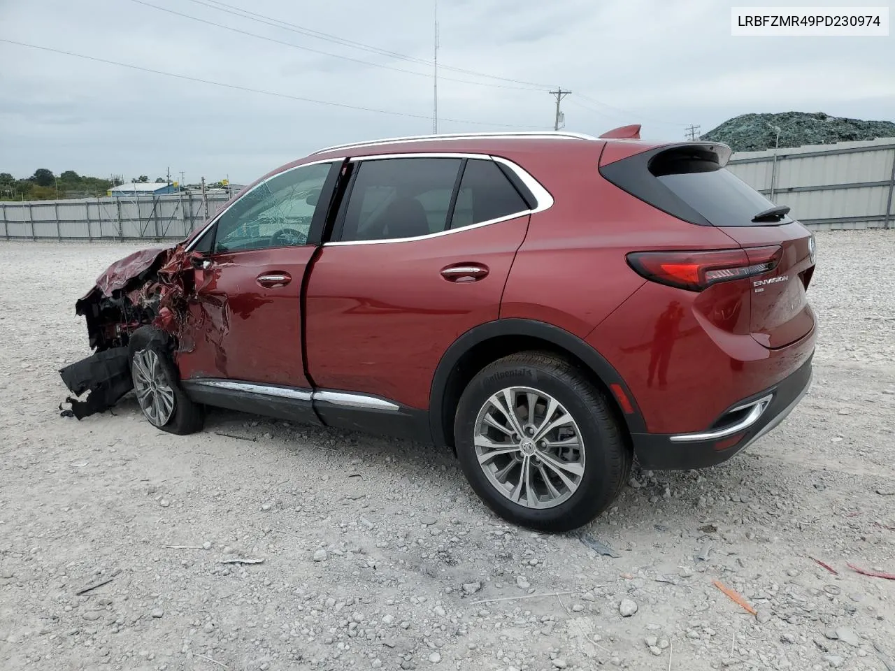 2023 Buick Envision Preferred VIN: LRBFZMR49PD230974 Lot: 71572754