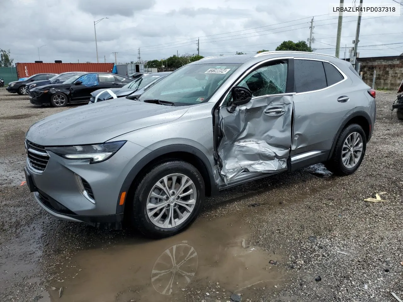 2023 Buick Envision Preferred VIN: LRBAZLR41PD037318 Lot: 73198694