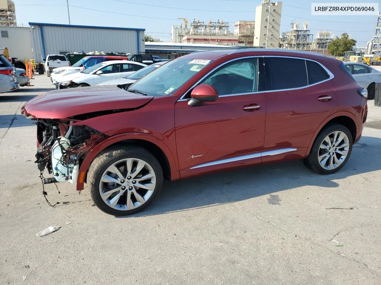 2023 Buick Envision Avenir VIN: LRBFZRR4XPD069046 Lot: 76293774