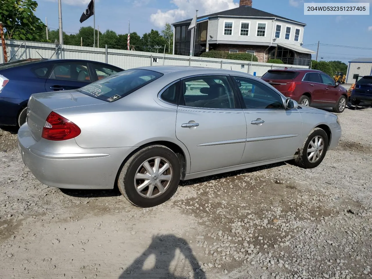 2005 Buick Lacrosse Cxl VIN: 2G4WD532351237405 Lot: 65880214