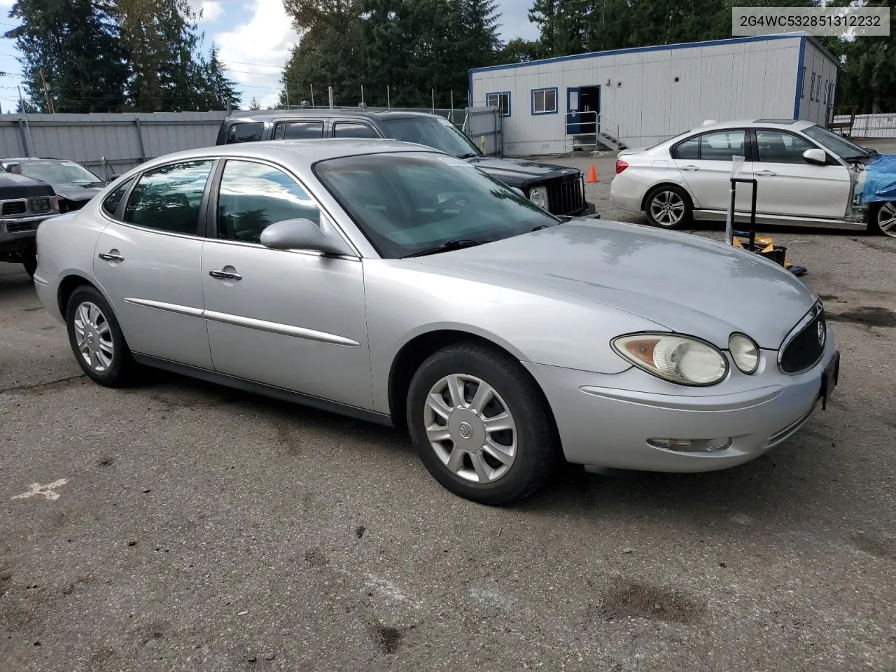 2005 Buick Lacrosse Cx VIN: 2G4WC532851312232 Lot: 67895064