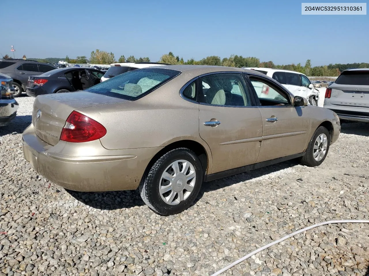 2005 Buick Lacrosse Cx VIN: 2G4WC532951310361 Lot: 71851084