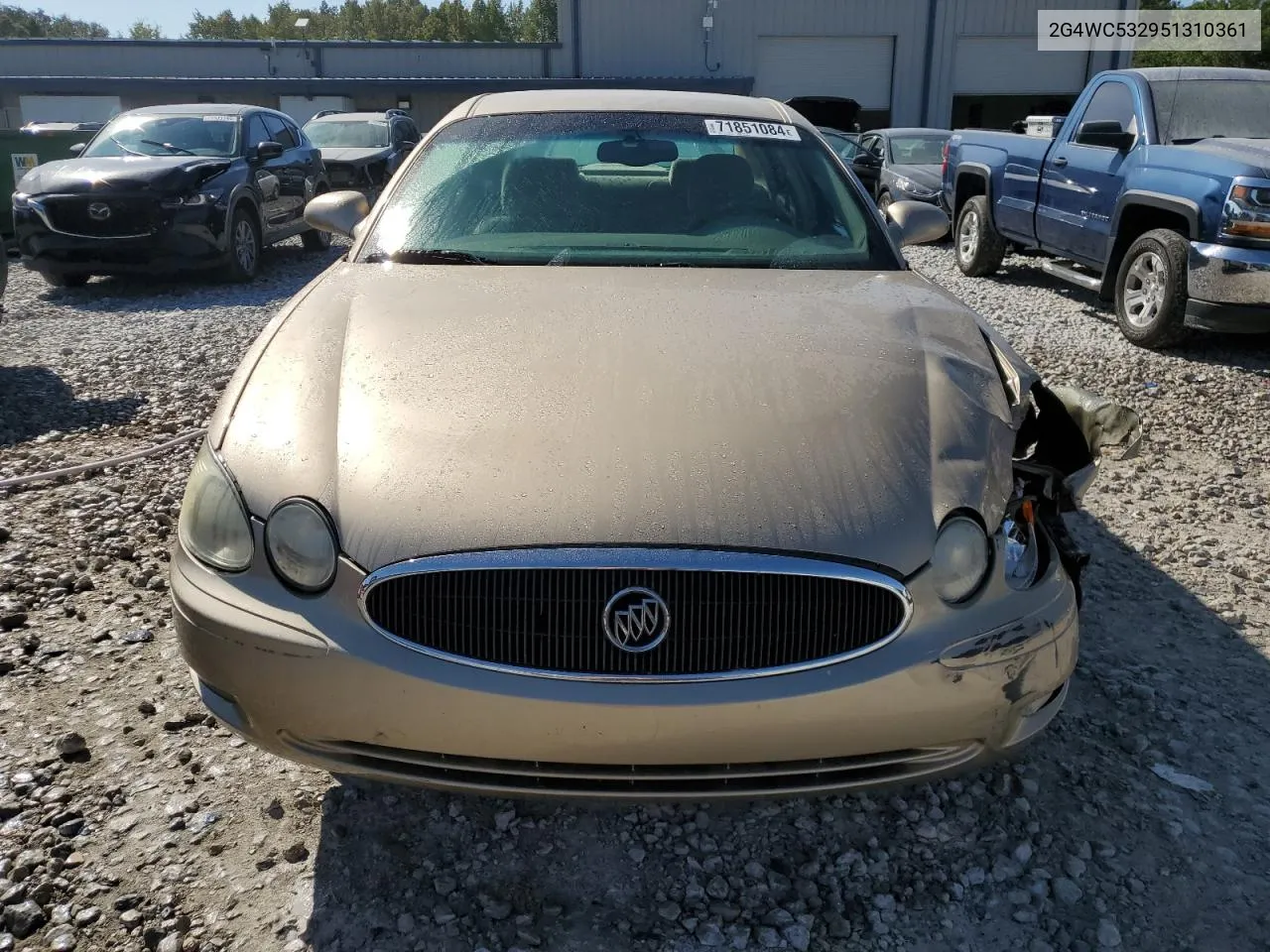 2005 Buick Lacrosse Cx VIN: 2G4WC532951310361 Lot: 71851084