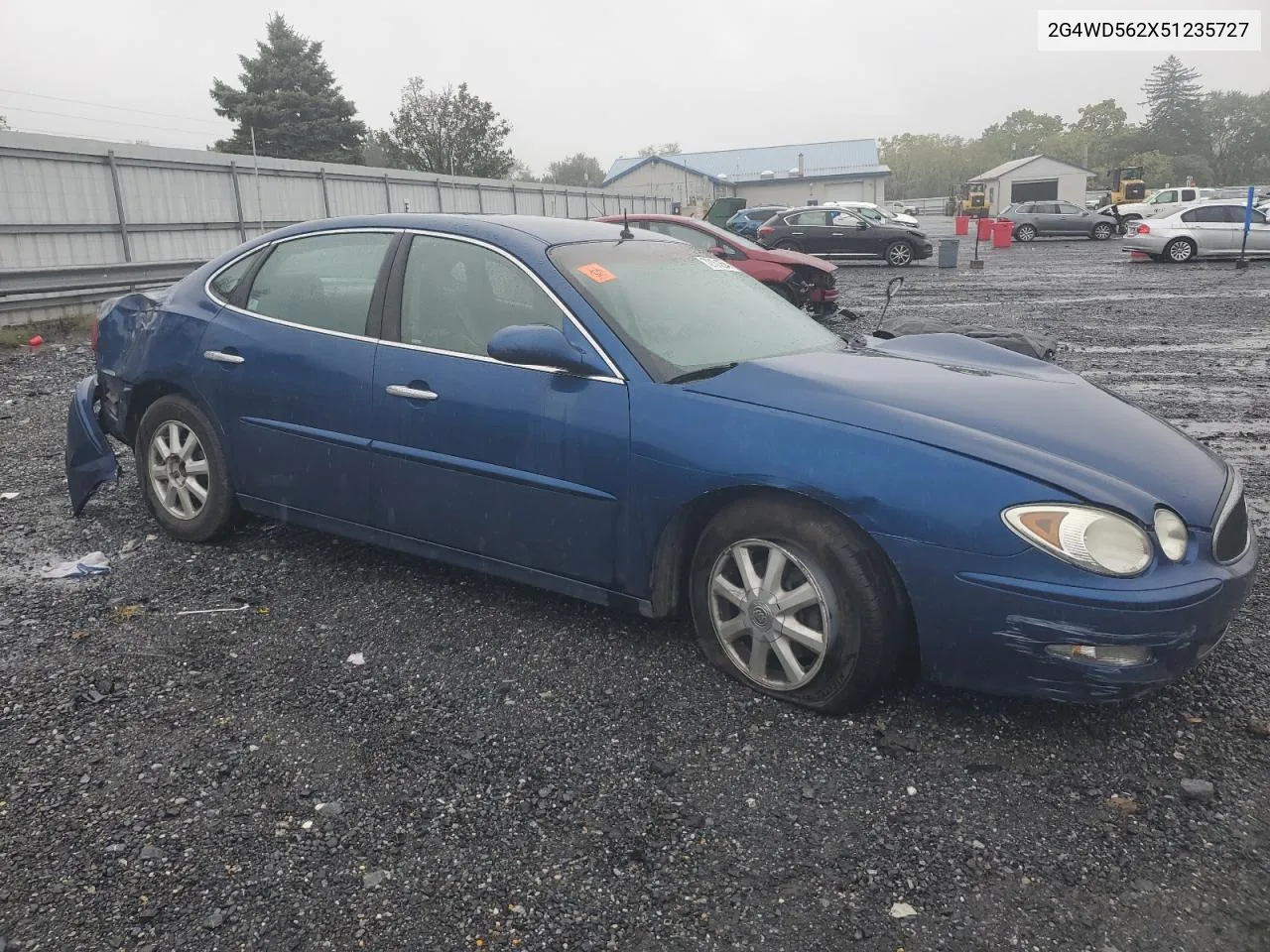 2005 Buick Lacrosse Cxl VIN: 2G4WD562X51235727 Lot: 72151254