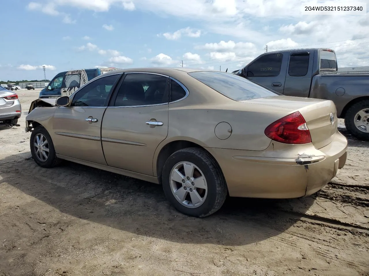 2005 Buick Lacrosse Cxl VIN: 2G4WD532151237340 Lot: 72200364