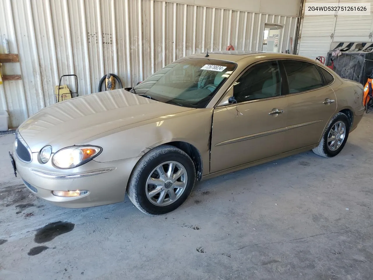 2G4WD532751261626 2005 Buick Lacrosse Cxl