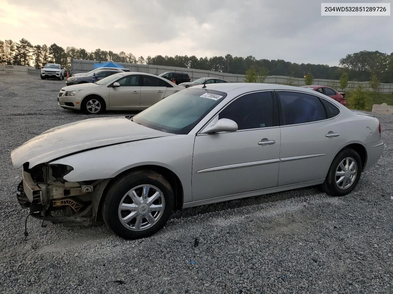 2005 Buick Lacrosse Cxl VIN: 2G4WD532851289726 Lot: 72799944