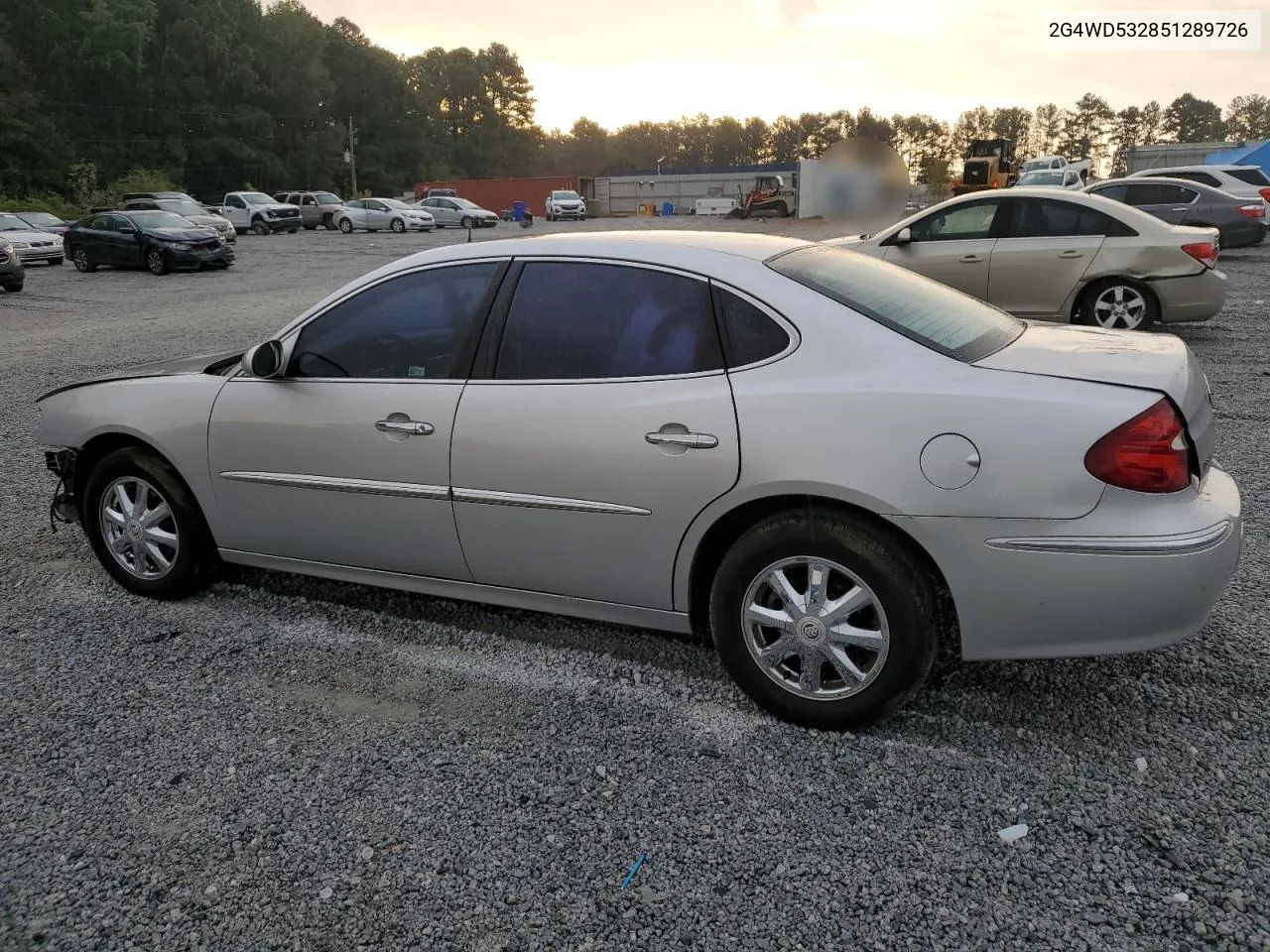 2005 Buick Lacrosse Cxl VIN: 2G4WD532851289726 Lot: 72799944