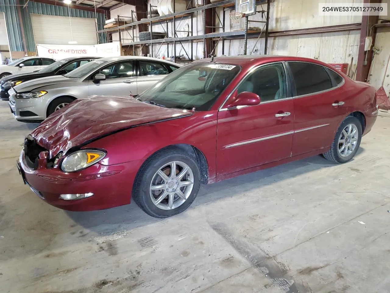 2005 Buick Lacrosse Cxs VIN: 2G4WE537051277949 Lot: 73090734