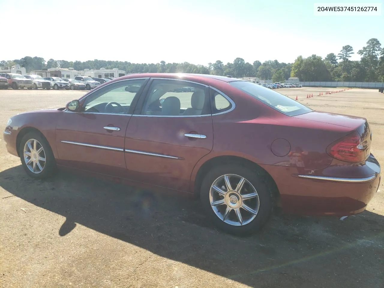 2005 Buick Lacrosse Cxs VIN: 2G4WE537451262774 Lot: 73215884