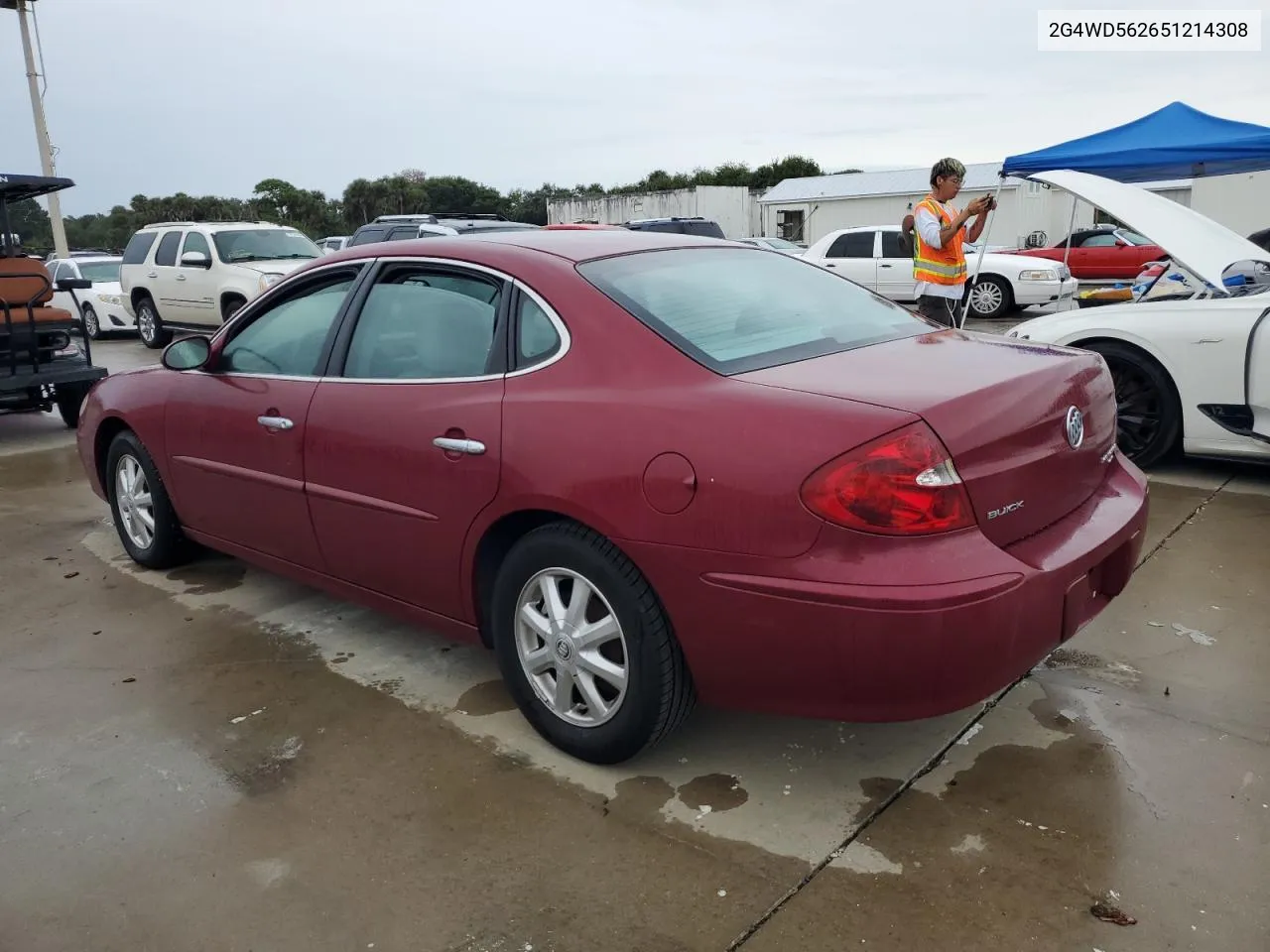 2005 Buick Lacrosse Cxl VIN: 2G4WD562651214308 Lot: 74478484