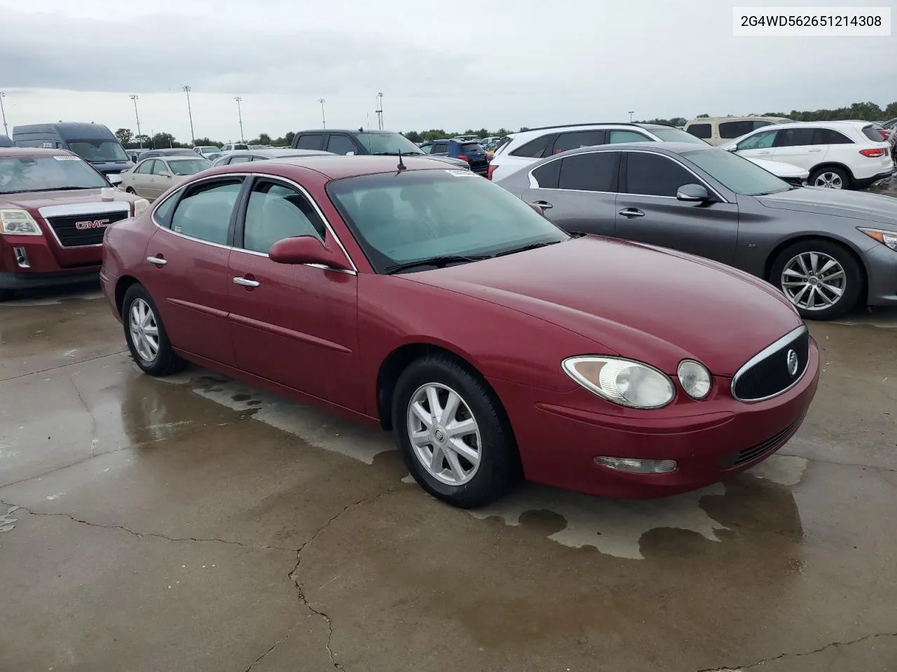 2005 Buick Lacrosse Cxl VIN: 2G4WD562651214308 Lot: 74478484