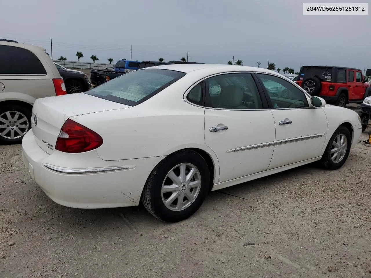 2005 Buick Lacrosse Cxl VIN: 2G4WD562651251312 Lot: 74508854