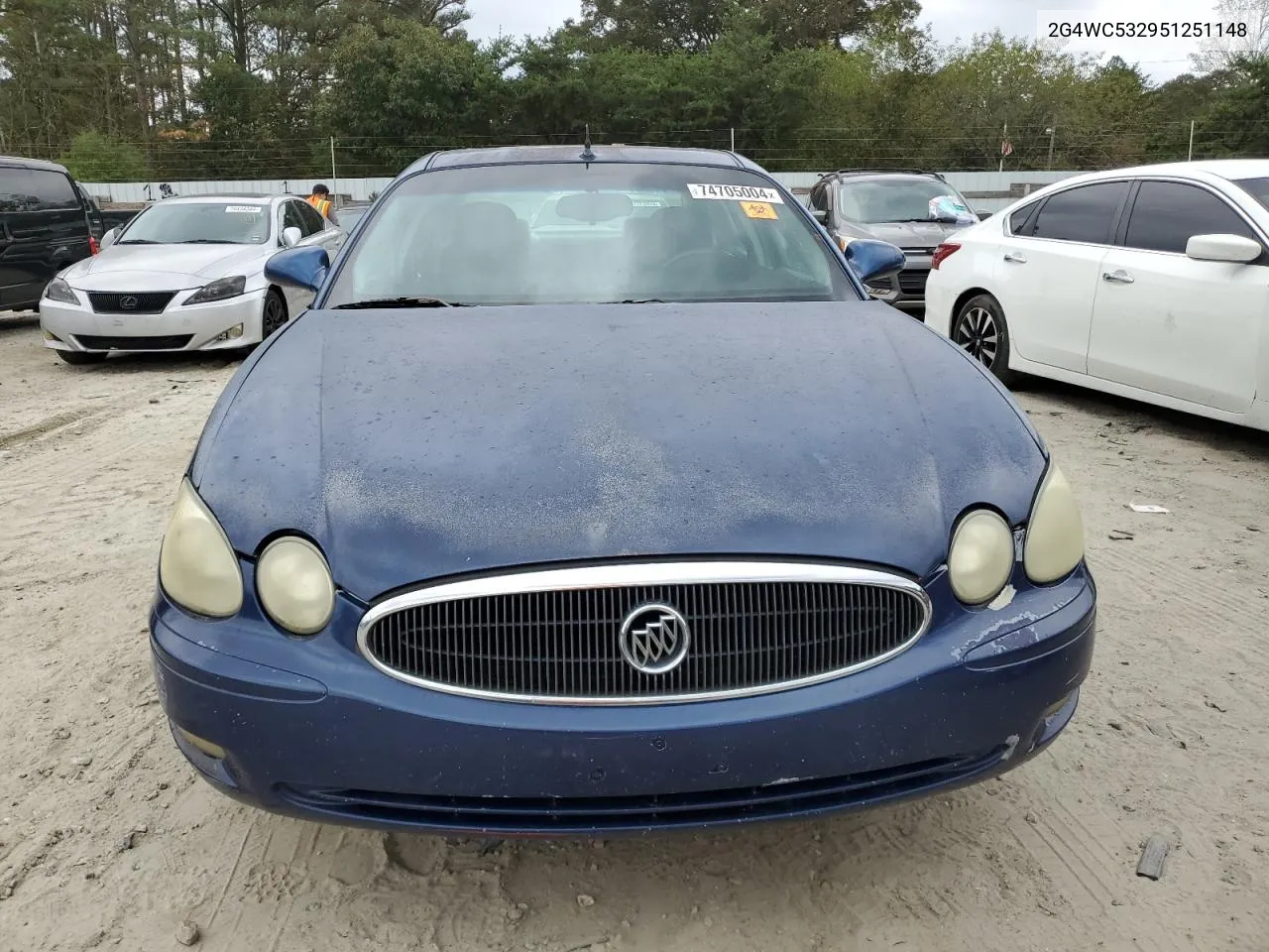 2005 Buick Lacrosse Cx VIN: 2G4WC532951251148 Lot: 74705004