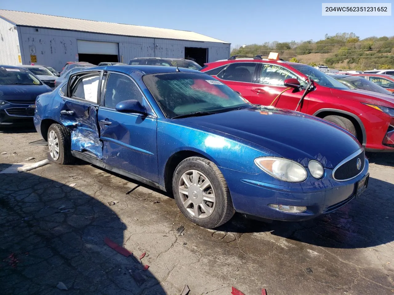 2005 Buick Lacrosse Cx VIN: 2G4WC562351231652 Lot: 74835594