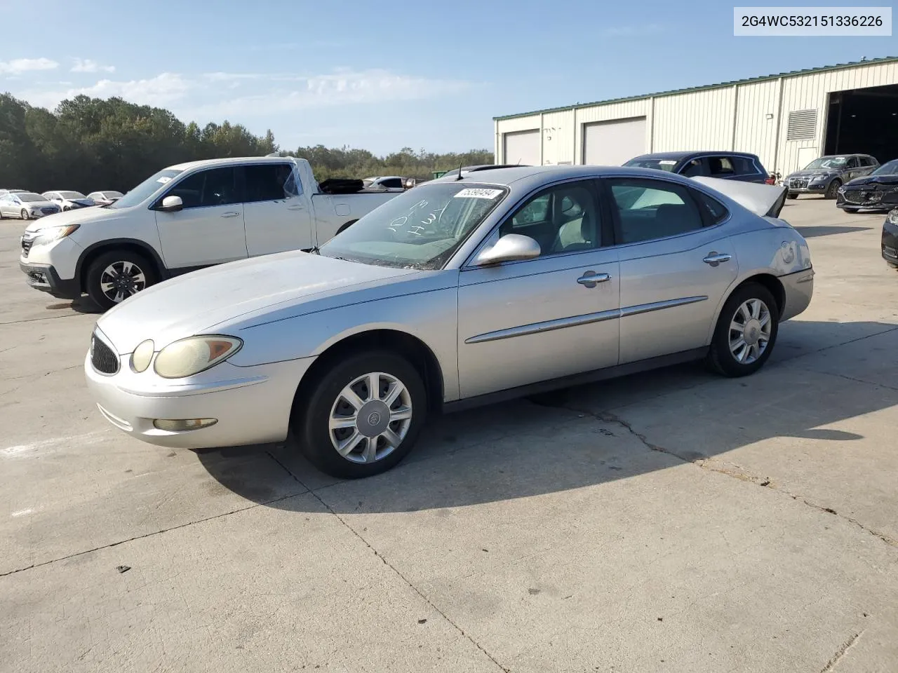 2005 Buick Lacrosse Cx VIN: 2G4WC532151336226 Lot: 75390494