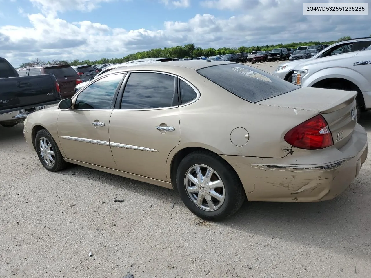 2005 Buick Lacrosse Cxl VIN: 2G4WD532551236286 Lot: 75561834