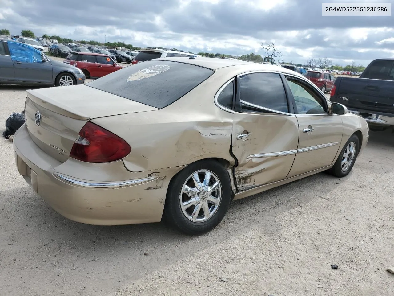 2005 Buick Lacrosse Cxl VIN: 2G4WD532551236286 Lot: 75561834