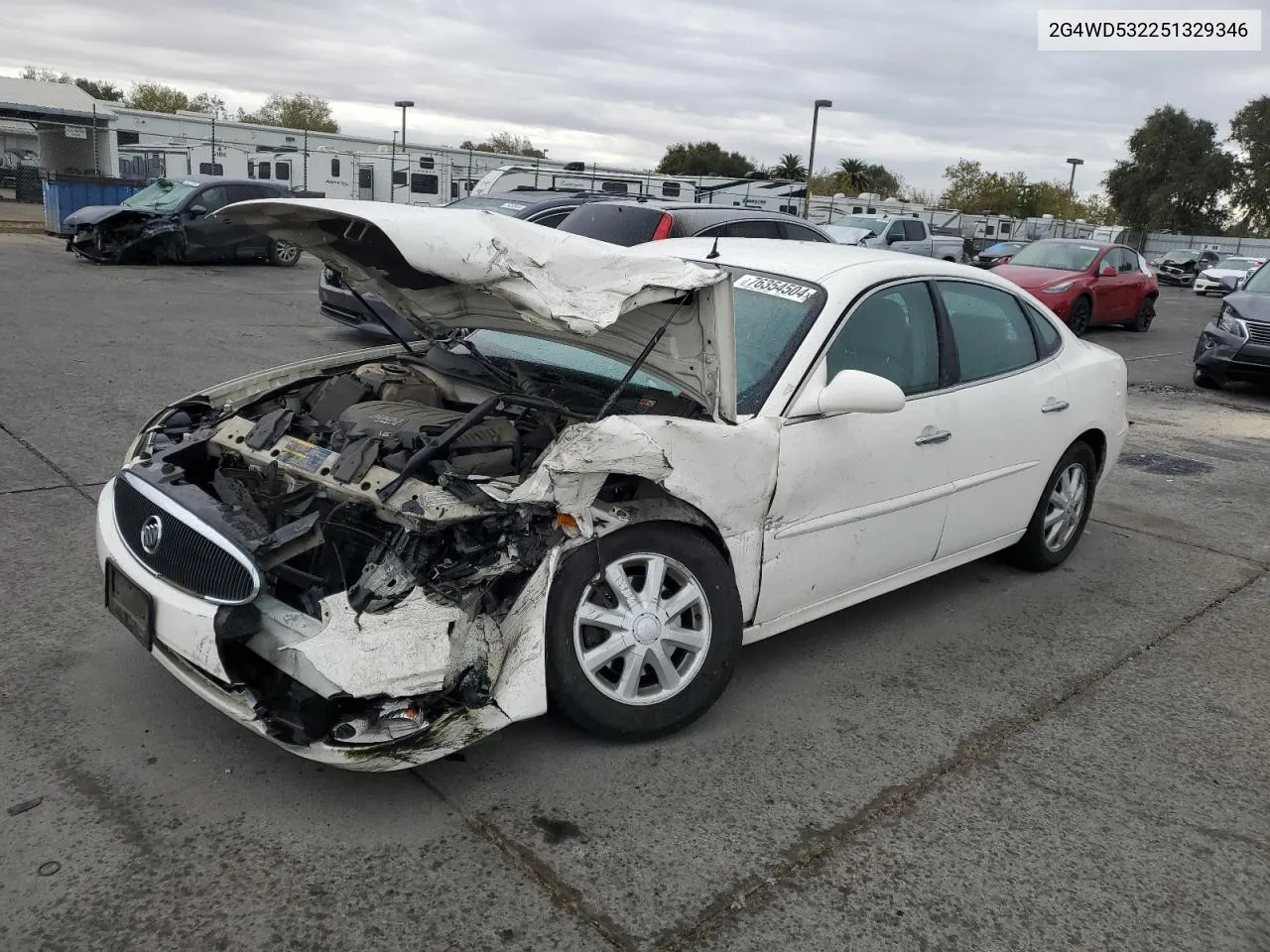 2005 Buick Lacrosse Cxl VIN: 2G4WD532251329346 Lot: 76354504