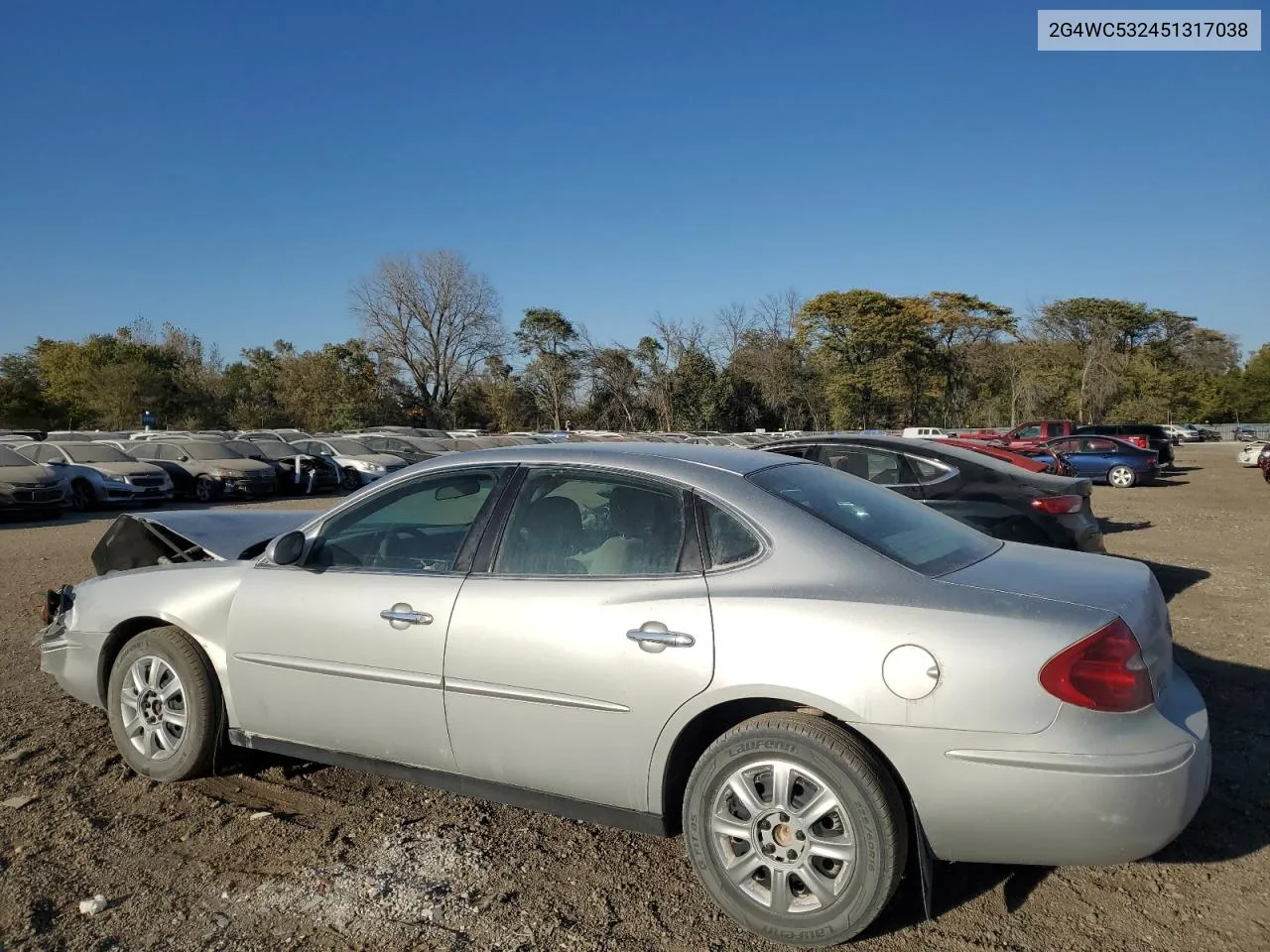 2005 Buick Lacrosse Cx VIN: 2G4WC532451317038 Lot: 76406474