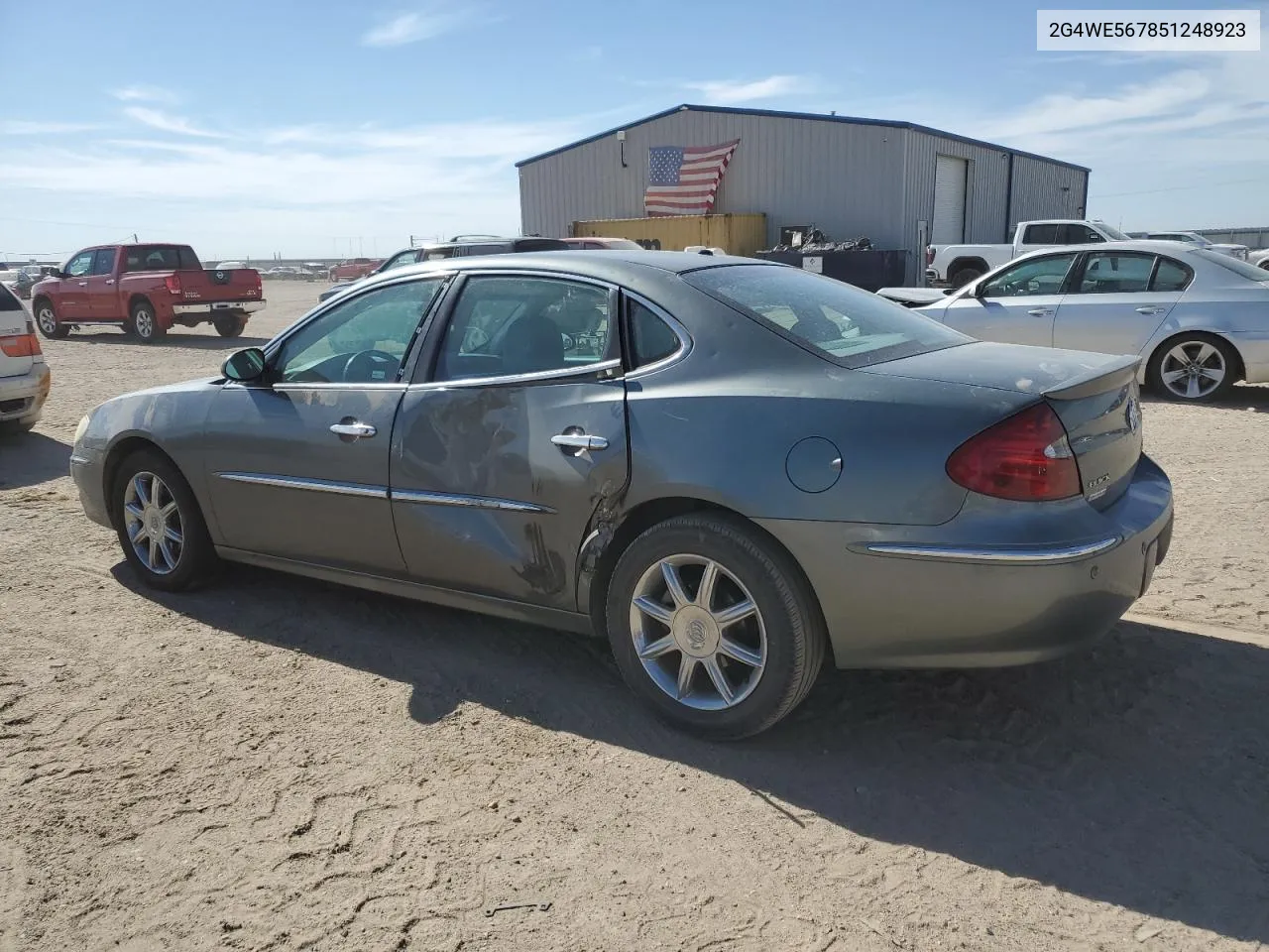 2005 Buick Lacrosse Cxs VIN: 2G4WE567851248923 Lot: 77295604