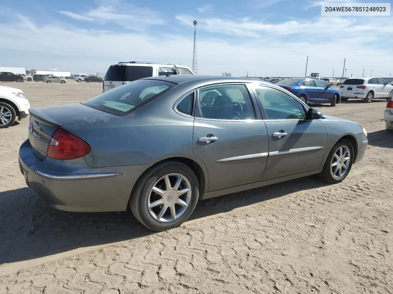 2005 Buick Lacrosse Cxs VIN: 2G4WE567851248923 Lot: 77295604