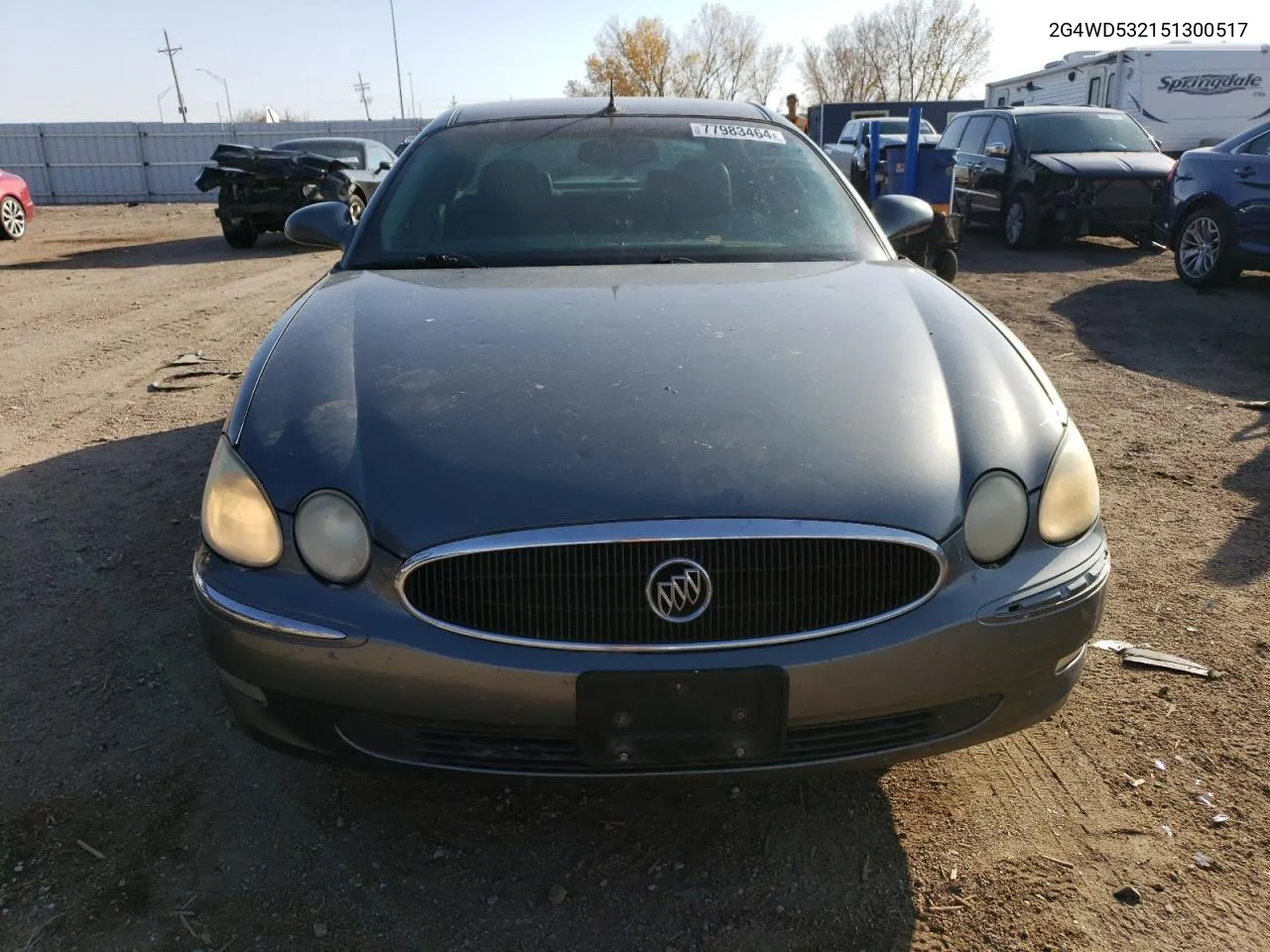 2005 Buick Lacrosse Cxl VIN: 2G4WD532151300517 Lot: 77983464