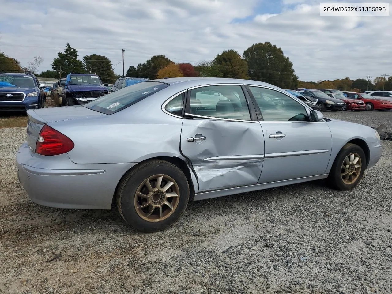 2005 Buick Lacrosse Cxl VIN: 2G4WD532X51335895 Lot: 78019264