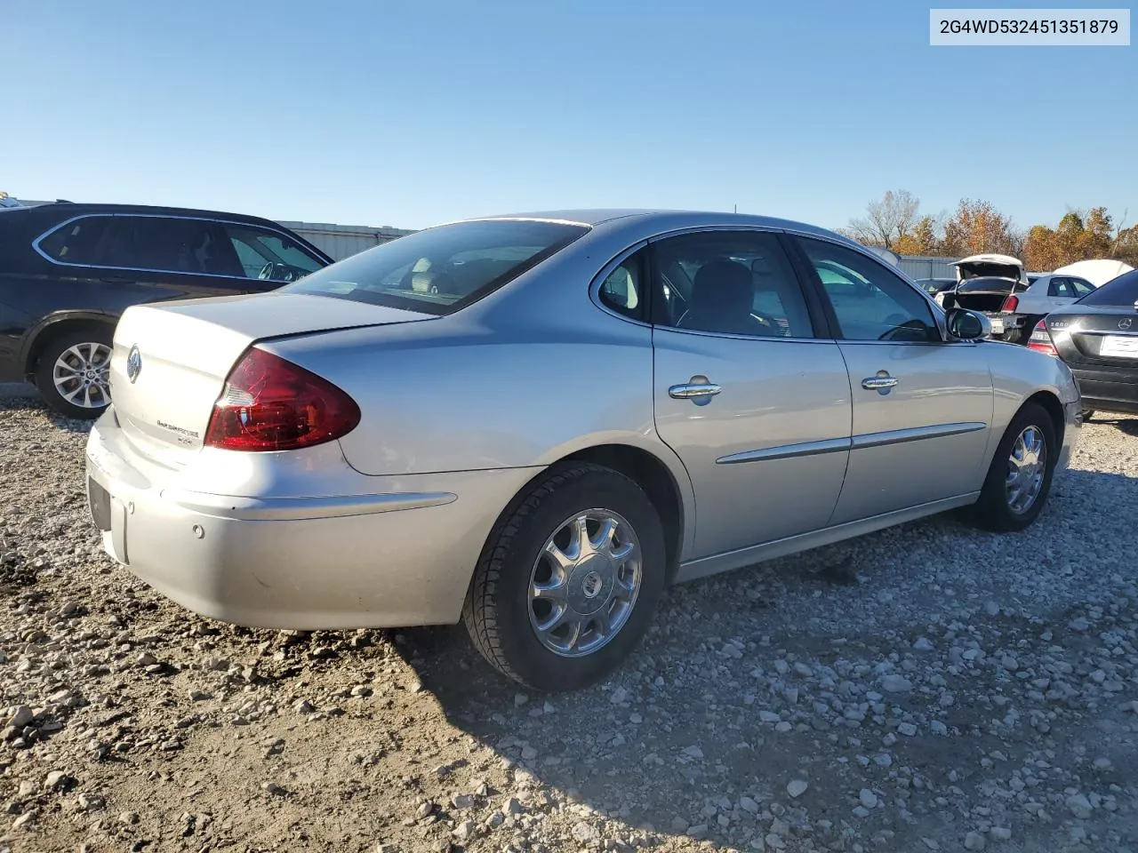 2005 Buick Lacrosse Cxl VIN: 2G4WD532451351879 Lot: 78848034