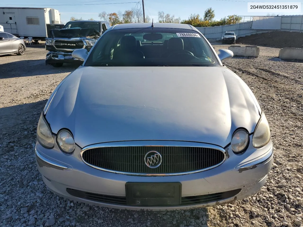 2005 Buick Lacrosse Cxl VIN: 2G4WD532451351879 Lot: 78848034